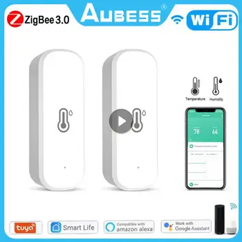 Zigbee Tuya WiFi Умный дверной датчик Детекторы открытия и закрытия дверей Система охранной сигнализации умного дома Smart Life APP Control