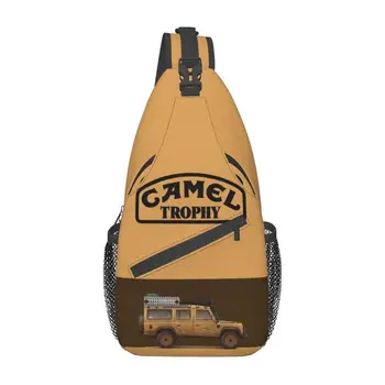 Повседневный Рюкзак Через Плечо С Логотипом Camel Trophy Sling Crossbody, Мужские Наплечные Нагрудные Сумки для Путешествий на Велосипеде