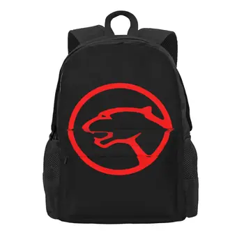 Красный рюкзак с логотипом Cougar Большой емкости, Модная Гимнастическая сумка Нового стиля для бега на открытом воздухе Изображение 2