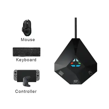 Адаптер для преобразования клавиатуры в мышь, PS3 Xbox360 PS3 Gaming Keyboard Mouse Converter для конвертера Изображение 2