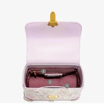 Женская сумка роскошная дизайнерская сумка из воловьей кожи со змеиным узором, женская сумка из натуральной кожи, женская сумка Изображение 2
