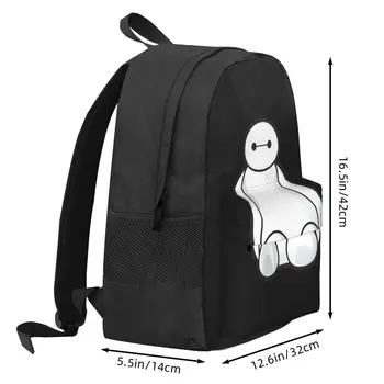 Классические рюкзаки Baymax с графическим принтом для сидения и рюкзаков большой вместимости Изображение 2