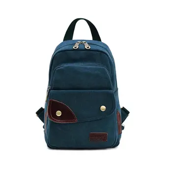 Сумка через плечо, мужская и женская повседневная нагрудная сумка, диагональная сумка через плечо, холщовый рюкзак для путешествий в стиле ретро Изображение 2