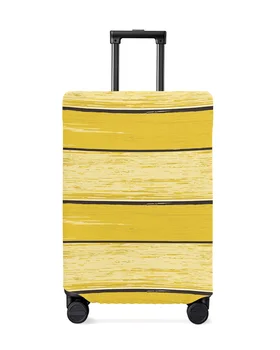 Желтый Ретро-Деревенский Дорожный багаж Защитный чехол для дорожных принадлежностей Чемодан Эластичный Пылезащитный чехол Защитный рукав
