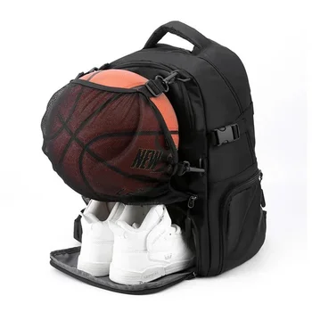 Спортивный рюкзак, баскетбольная сумка, школьный футбольный рюкзак для мальчиков, Большой рюкзак, Обувь с отделением для обуви, Сумка для футбольного мяча