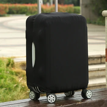 Новый дорожный Толстый Эластичный защитный чехол Однотонный Пылезащитный чехол для багажа 3 Цвета Дополнительно Чехол для багажа Аксессуары для путешествий