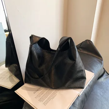 Повседневные сумки с нейлоновым внутренним отделением с верхней ручкой, мягкие брендовые сумки на молнии для женщин, модные однотонные женские сумки большой емкости. Изображение 2