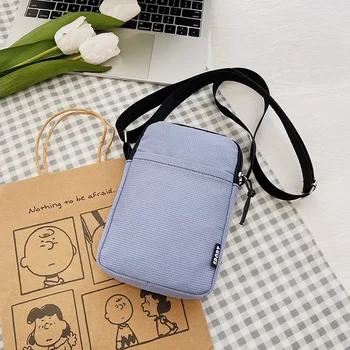 Новая модная сумка для мобильного телефона, женская сумка-мессенджер, универсальная мини-сумка через плечо, кошелек для монет на шее, вертикальная сумочка
