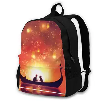 Дизайн в стиле фонаря, рюкзак для подростков, студентов колледжа, дорожные сумки для ноутбука, запутанные фонарики