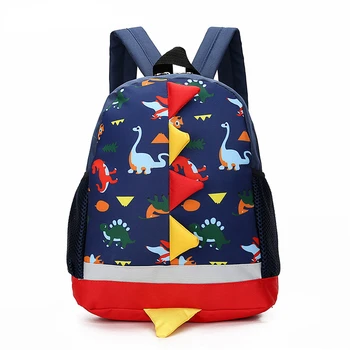 Детская сумка Милый мультяшный динозавр Детские сумки Детский сад Дошкольный рюкзак для мальчиков и девочек Детские школьные сумки 3-4-6 лет