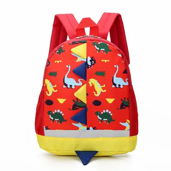 Детская сумка Милый мультяшный динозавр Детские сумки Детский сад Дошкольный рюкзак для мальчиков и девочек Детские школьные сумки 3-4-6 лет Изображение 2
