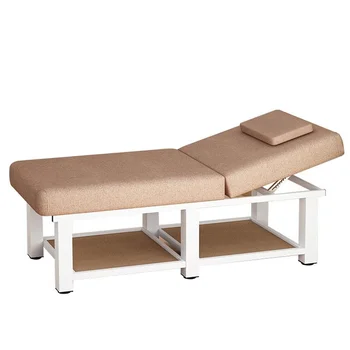 Высококачественные массажные столы, Специальная кровать для салона красоты, Массажные кровати, Физиотерапевтическая домашняя кровать с отверстием, складная вышивка, Спа-кровать Изображение 2