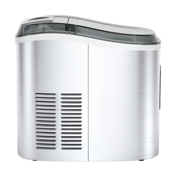 2023 Оптовая продажа Портативная льдогенератор для дома с небольшим прилавком с ручкой, самоочищающийся льдогенератор для бара