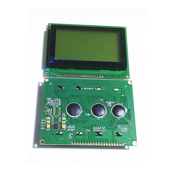 модуль ЖК-дисплея с желто-зеленым экраном без библиотеки шрифтов, графический дисплей JHD622 JHD12864E 128X64 LCD