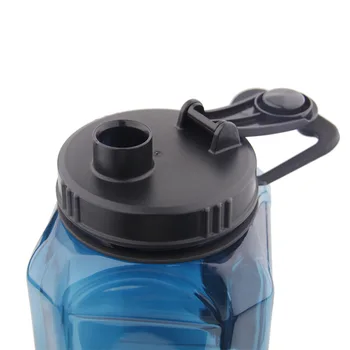 Литровая Соломенная Пластиковая бутылка для воды Большая Портативная Бутылка для путешествий Спортивная чашка для фитнеса Высококачественная Большая Толстая Чашка Для взрослых Универсальная