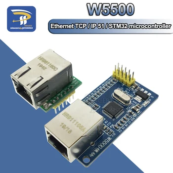 Интеллектуальная электроника USR-ES1 SPI To LAN W5500 Сетевой модуль Ethernet Аппаратное обеспечение TCP / IP 51 / STM32 Микроконтроллер Программа Поверх W5100