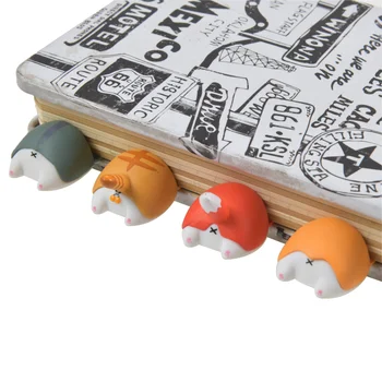 1 шт. милые мультяшные закладки для приклада с животными, кавайный подарок-новинка для чтения детьми и студентами