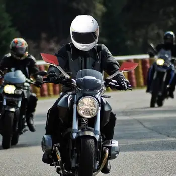 Мотоциклетные зеркала Универсальное боковое выпуклое зеркало для мотоцикла С винтами, автомобильные запасные части для велосипеда, мопеда, скутера, Мото Изображение 2
