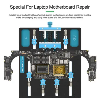 Специальное приспособление для ремонта материнской платы ноутбука RELIFE RL-605 Pro, Высокоточное обслуживание процессора, жесткого диска, IC, Вращающийся Фиксирующий держатель Изображение 2
