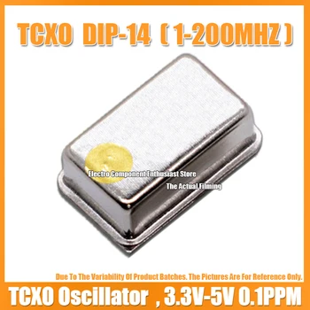 TCXO Полноразмерный Кварцевый генератор с прямоугольной температурной компенсацией 19,44 М 19,440 МГц DIP-14 Высокой точности 3,3 В-5 В ± 0,1 промилле Изображение 2