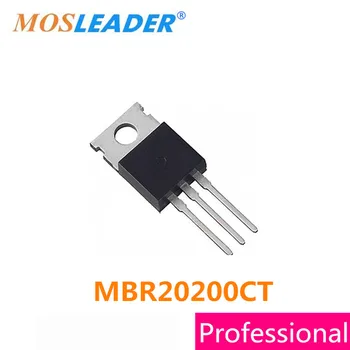Mosleader 50ШТ MBR20200CT TO220 MBR20200 20200 Высокое качество Шоттки