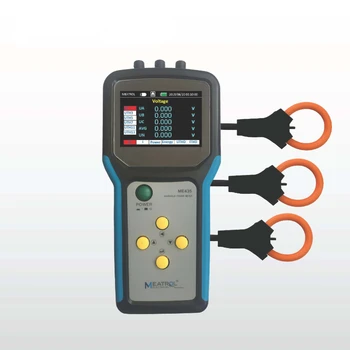 ME435 Многофункциональный анализатор качества электроэнергии Регистратор данных измеритель мощности Изображение 2