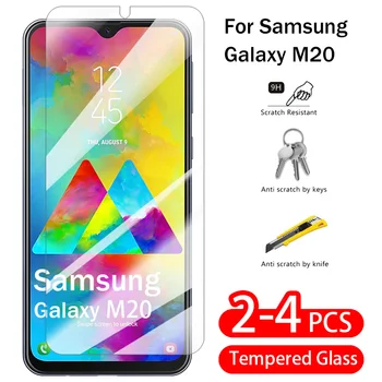 Для Samsung Galaxy M20 Протектор экрана Из Закаленного Стекла Защитная Передняя пленка Полное Покрытие Экрана HD 9H Пленка Для Samsung Galaxy M20
