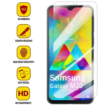 Для Samsung Galaxy M20 Протектор экрана Из Закаленного Стекла Защитная Передняя пленка Полное Покрытие Экрана HD 9H Пленка Для Samsung Galaxy M20 Изображение 2