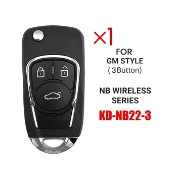 Для KEYDIY NB22-3 KD Автомобильный Ключ с дистанционным управлением Универсальный 3 Кнопки для KD900/KD-X2 KD MINI/KD-MAX для GM Style Изображение 2