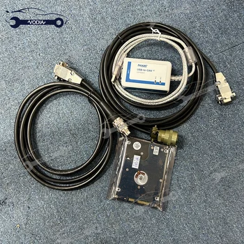 Для диагностического комплекта MTU USB-to-CAN Diasys 2.72 MEDC ADEC Полный комплект сканера диагностики дизельного двигателя