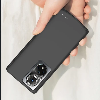Высококачественный чехол для зарядного устройства для Huawei Honor 50 50 Pro Power Bank 6800 мАч для Honor 50 Pro Чехол для аккумулятора чехлы для телефонов Изображение 2
