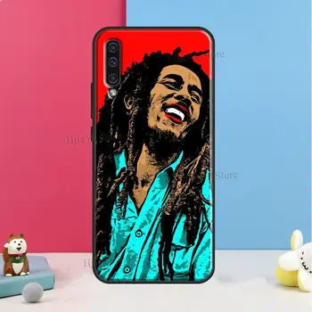 Чехол Bob Marley для Samsung A71 A51 A41 A31 A11 A20e A21S A02S A20S A40 A50 A70 A12 A32 A42 A52 A72 Изображение 2