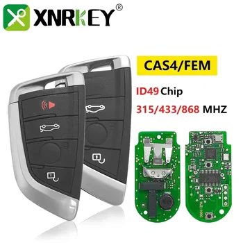 Печатная Плата XNRKEY и Брелок Дистанционного Управления Без Ключа для BMW F FEM CAS4 5 7 Серии ID49 с Чипом 315/433/868 МГц
