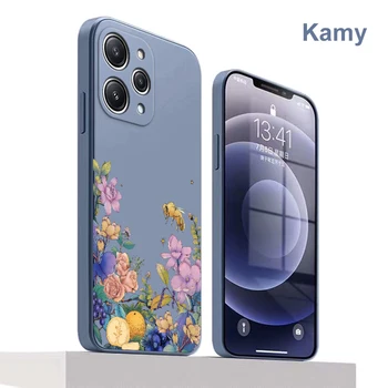 Чехол для телефона с цветочным медом для Xiaomi Redmi 12 Soft cover Изображение 2