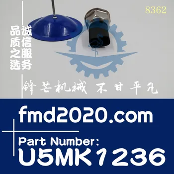 Аксессуары для экскаватора-погрузчика Датчик давления Common rail U5MK1236 Детали двигателя Электрические детали Изображение 2