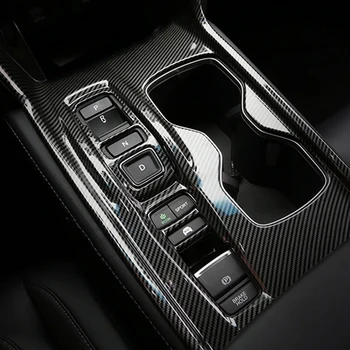 Для Honda Accord 2018-2021 ABS Карбоновое Волокно Центральная Консоль Коробка Переключения Передач Отделка Панели Панели Изображение 2