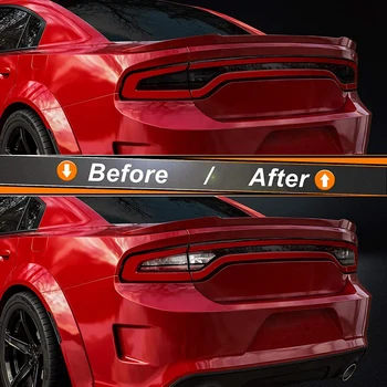 Комплект для Подкраски Дымовых Задних Фонарей Автомобиля для Dodge Charger 2015-2020 Изображение 2