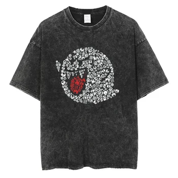 Забавная футболка с изображением портрета Бу, высококачественные хлопковые летние футболки с коротким рукавом, мужская одежда в стиле харадзюку, уличная одежда в стиле хип-хоп.