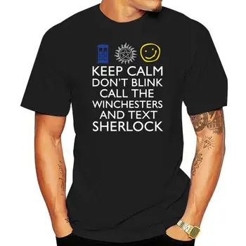 Мужская футболка Superwholock, Сверхъестественная футболка, Женская футболка