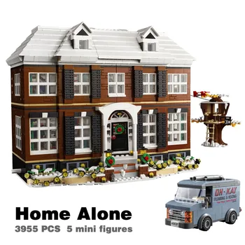 Moc 21330 Home Alone House Set Модель Строительных Блоков, Кирпичи, Развивающие Игрушки Для Мальчиков, Рождественские Подарки Для Детей