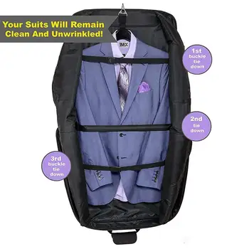 Многофункциональная водонепроницаемая и пылезащитная сумка для одежды, переносная сумка с чехлом, ручной багаж, деловой костюм для хранения и путешествий V5I7