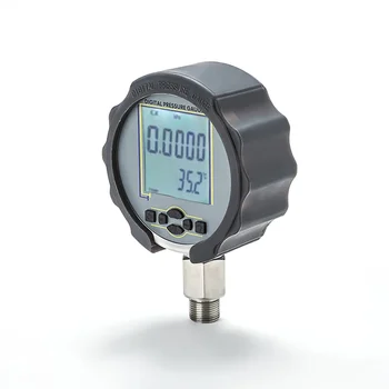 MD-S210 ЖК-цифровой водомасляный манометр давления воздуха с температурой изготовления