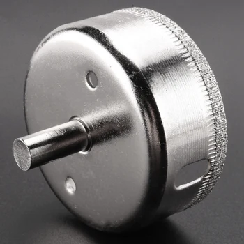 Сверло для Сверления Отверстий С Покрытием Из Алмазных Частиц Диаметром 70 мм Для Стекла Изображение 2