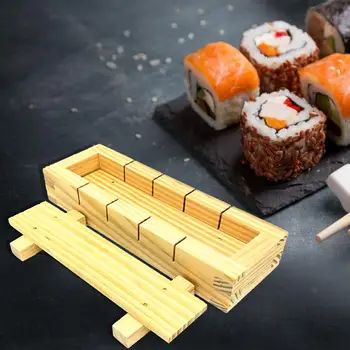 Оборудование для приготовления суши, пресс-форма для суши, Бамбуковая деревянная форма для суши, пресс-форма для суши, пресс-коробка для суши, Инструменты для приготовления суши своими руками
