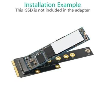 Ключ NGFF M.2 B к адаптеру-преобразователю mSATA Mini PCIExpress SATA3.0 SSD-накопитель Изображение 2