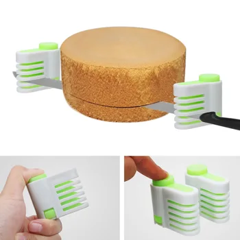 2 шт./компл. 5 слоев DIY Резак для выпечки хлеба Выравниватель Инструменты для фиксации резки Кухонные принадлежности Инструменты для торта Гаджеты