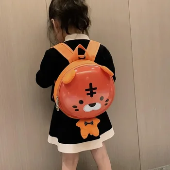 2023 Новый мультяшный милый детский рюкзак Сумка из яичной скорлупы, школьный рюкзак для детского сада, мужской и женский детский рюкзак Изображение 2