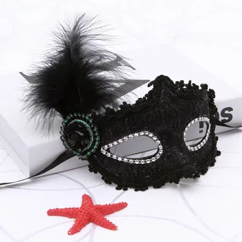 Модная роскошная Венецианская маскарадная маска для женщин и девушек, сексуальная маска для лисьих глаз для маскарадного костюма, Рождественской вечеринки на Хэллоуин, маска с блестками