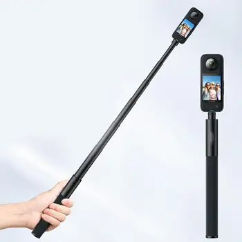 Экшн-камера Selfie Stick Совместима С Одним Удлинителем для Селфи Rs/ X3 С Силиконовым Ремешком На Запястье, Аксессуаром Для Камеры