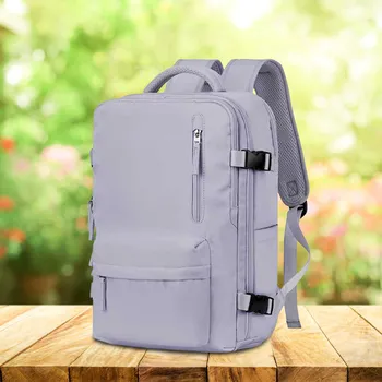 Дорожный рюкзак большой емкости, сумка на плечо, легкая сумка для книг для колледжа и средней школы, повседневный рюкзак для студентов-подростков, мужчин Изображение 2
